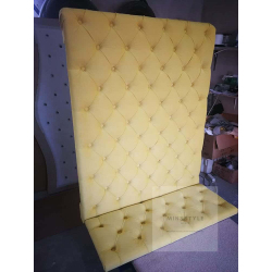 Ściana / Panel Tapicerowany z wałkiem